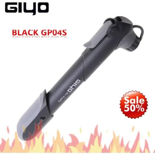 Giyo Bike Pump 105g Portable Mini MTB Mountain Bike Bicycle Pumps 100 psi High Pressure Cycling Hand Air Pump Ball Tire Inflator