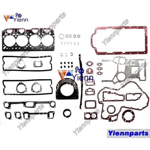 For Perkinss 1004 1004-4 Overhaul Gasket Set With Head Gasket Fit JCB 3CX Mini Excavator 1004 Diesel Engine Spare Parts