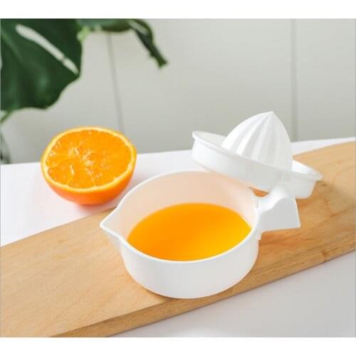 Kitchen Accessories Manual Plastic Fruit Tool Orange Lemon Squeezer Juicer Machine Portable Citrus Juicer