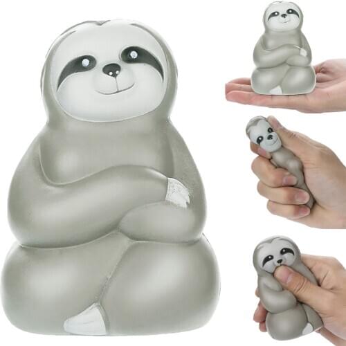Adorable Soft Sloth Slow Rising Fruit Scented Stress Relief Toys Gifts Cute Animal Antistress Ball Funny Stress Reliever Toys
