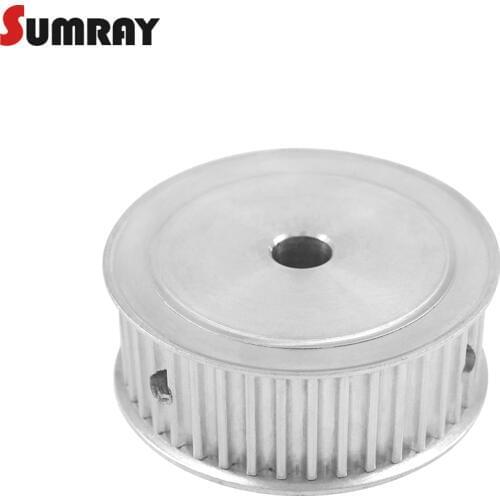 SUMRAY Timing Pulley 5M 45T 8/10/12/16/17/20mm Bore Motor Belt Pulley 21mm Width Synchronous Wheel Pulley for Laser Machine