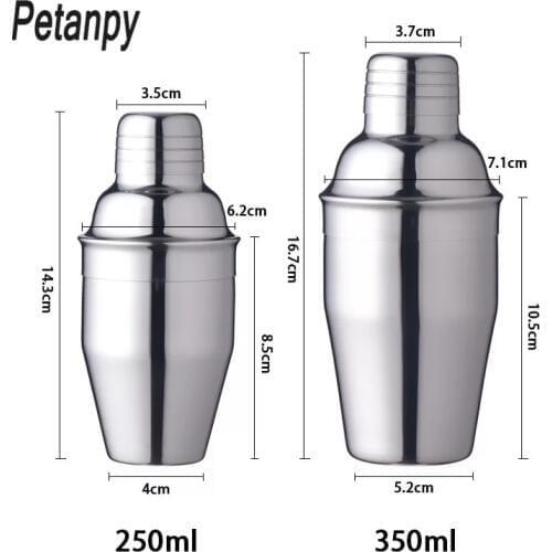 Stainless Steel Boston Shaker Cocktail Boston Shaker Mixing Cup Drink Bartender Bar Set Tool 2019 New Arrival