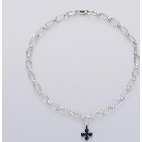 Necklace collarbone chain female minimalist cold wind hip-hop necklace sweater chain