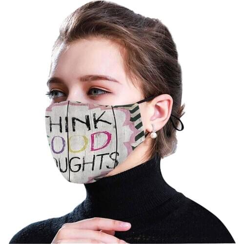 1Pc Ski Fasemask Reusable Adults Fashion Print Cotton Breathable Ski Fase Maksk For Germ Protection For Adults Washable Bandana