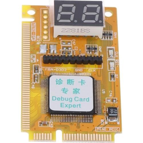 3 in 1 Mini PCI/PCI-E LPC PC Laptop Analyzer Tester Diagnostic Post Test Card
