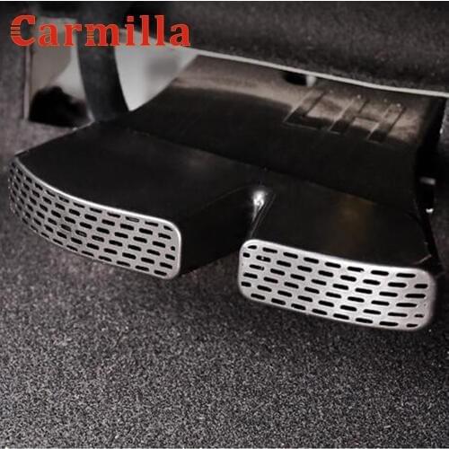 Carmilla for Hyundai Tucson 2016 2017 2018 Under Seat Rear AC Heater Floor Air Conditioner Duct Grill Grille Air Vent Cover Trim