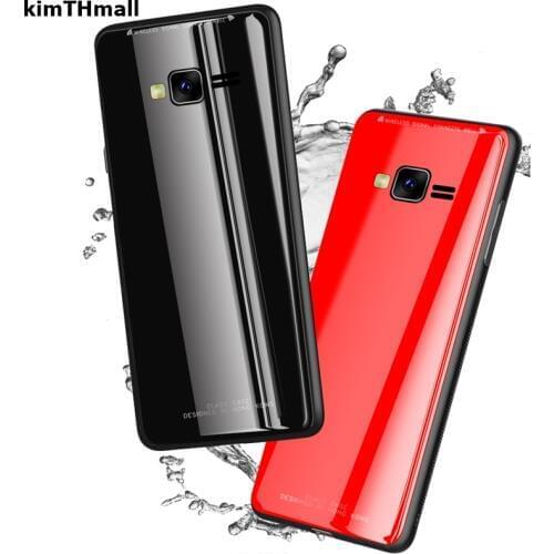 Case For Samsung Galaxy J2 Prime Back Cover Samsung J2 Prime G532F case Luxury 9H Tempered Glass TPU Soft border case kimTHmall