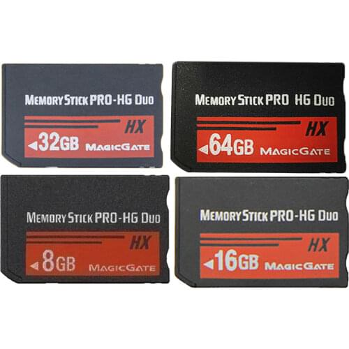 Memory Stick HX For Sony PSP Accessories 8GB 16GB 32GB MS Pro Duo Memory Card Full Real Capacity