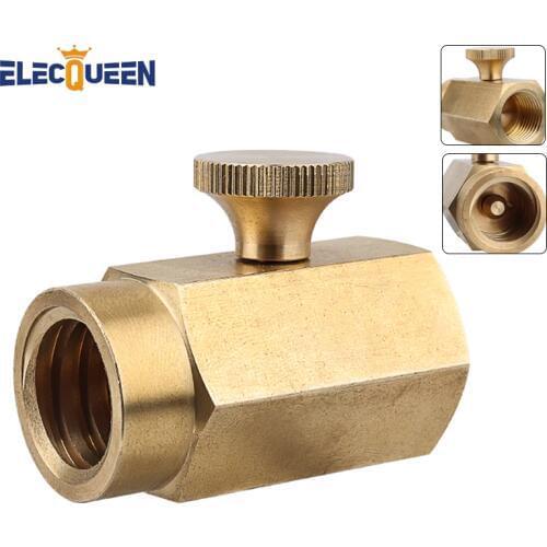 Soda Cylinder Adapter CO2 Refill Adapter Connector Kit for Filling Gas to Soda Water Bottle From Co2 Tank, Homebrew Kit