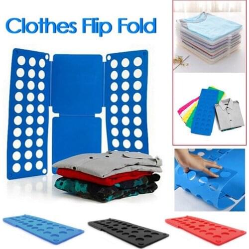 Adult Child Magic Clothes Folder T Shirts Jumpers Organiser Fold Save Time Home Folding Board Clothes Holder High Quality