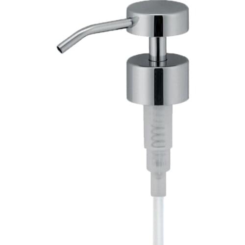 Stainless Steel Lotion Bottle Pump Head Ball Peen Liquid Soap Dispenser Pump Bath Accessories Shampoo Dispenser