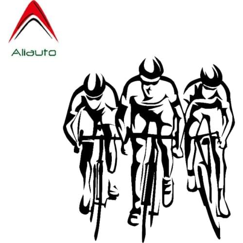 Aliauto Fashion Car Sticker Interesting Gym Bicycle Sport Automobiles Motorcycles Accessories Reflective PVC Decal,15cm*14cm
