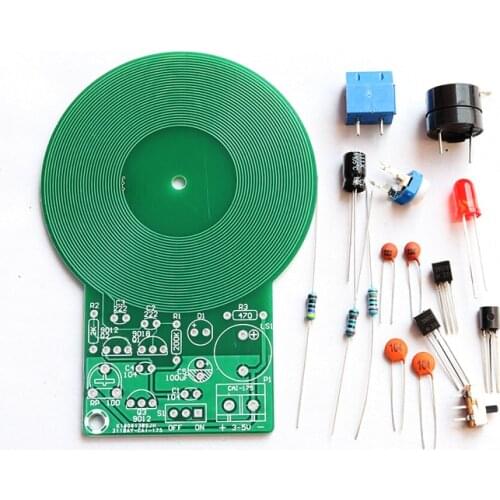 Diy electronic kit set Metal detector electronic detector parts DIY welding practice board for skill competition