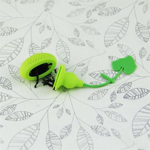 New Arrive Creative Silicone Calabash Tea Infuser Diffuser Loose Tea Leaf Chain Strainer Herbal Spice Filter