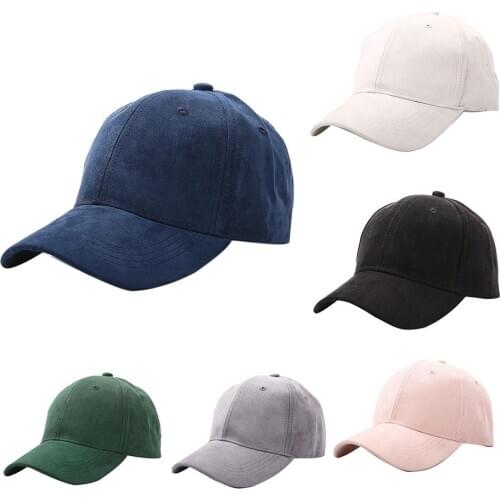 Solid Color Baseball Cap Outdoor Women Men Couple Adjustable Anti UV Peaked Hat Casual Hip Hop Baseball casual hat men women