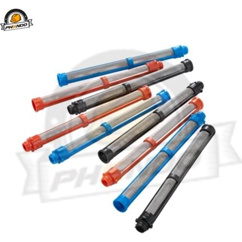 PHENDO Spray Gun Filter 5PCS/10PCS 30/60/100/150 Mesh Replacement Gun Filter for GRACO Airless Paint Spray Guns Contractor ll