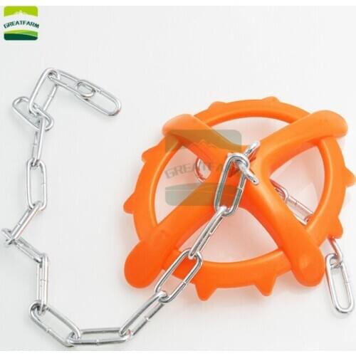 Piglet Toys Bed Pigs Biting Plastic Toys Animal Welfare Farming Equipment Anti-bite tail veterinary piglet chain red lure