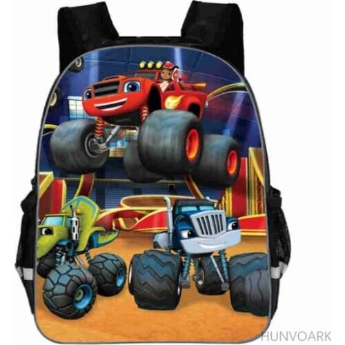 Blaze And The Monster Machine Backpack Boy Cartoon School Bags Orthopedic Backpack School Bags for Boys and Girl Mochila
