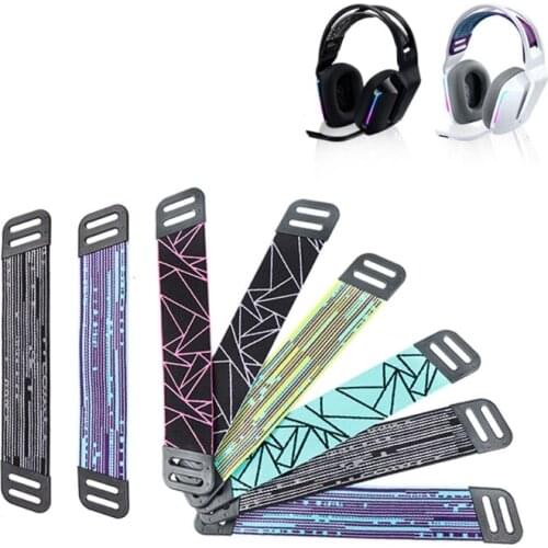 Headphones Headband Repair Replacement Head Strap for G733 Gaming Headset with Multiple Color Options