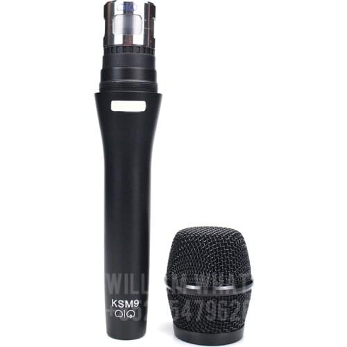 Top 5A 1:1 quality KSM9 , KSM9HS, KSM9/SL, KSM9/CG supercardioid condenser microphone mic for shure microphone