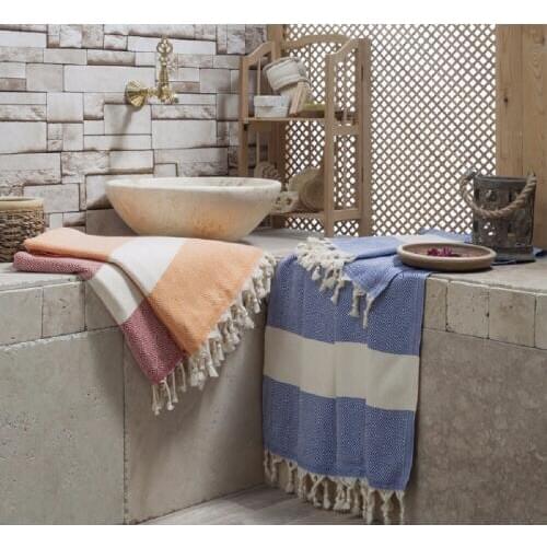 Turkish Cotton Diamond Peshtemal,Authentic Beach Towel,Pareo,Shawl