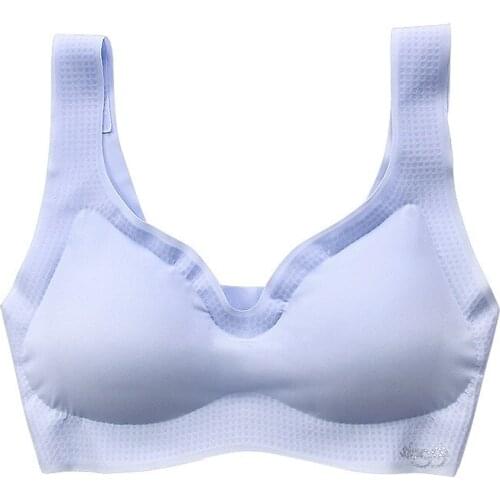 Japanese Oxygen Zero Restriction Traceless Comfortable Home Anti-sagging Expansion No Rim Sleeping Bra