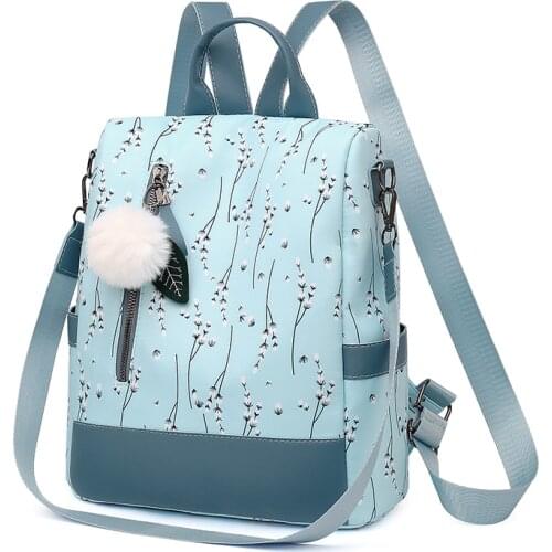 Anti-theft Women Backpack Purse Waterproof Oxford Backpacks for Teenage Girls Large Capacity Travel School Shoulder Bag Mochila