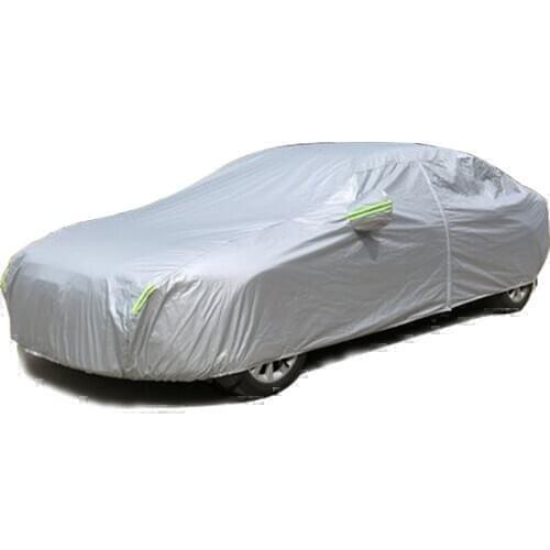 Full Car Covers Outdoor Foldable Sun UV Water Snow Dust Scratch Resistant Protection Cover For Jaguar WEYVV7