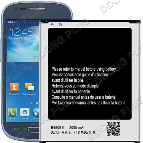 B450BE Battery For Samsung Galaxy S3 Mini SM-G730V Battery B450BU BZ BC Replacement Repair Part