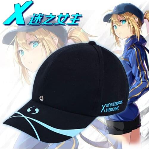 Anime Game Fate Grand Order FGO Unisex Saber Mysterious Heroine X Alter Nero Cosplay Prop Baseball Cap Hat Peaked Sunhat props