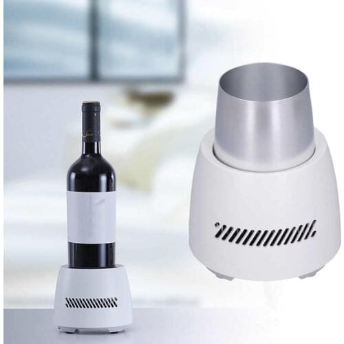 350ml Fast Cooling Cup Instant Quick Drink Cooler Kettle Portable Drink Machine for Home Office 100-240V White