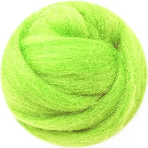 Feltsky 100g Felting Wool (70s 19um Grade) Needle Felting Diy Wool for Needle Felting Kit by Plastic Bag (N0.30)