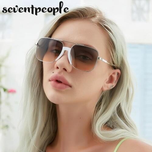 Classic Metal Square Sunglasses Women 2021 Luxury Brand Fashion Alloy Rectangle Sun Glasses For Men Lunettes De Soleil Carrées