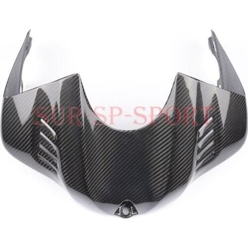 Fuel Gas Tank Cover For Yamaha YZF R6 2017 2018 2019 2020 Full Carbon Fiber 100% Twill