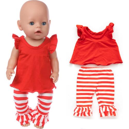 BabyDoll Rompers 40cm Baby Dolls Clothes Children Gifts Toys Clothes Wear