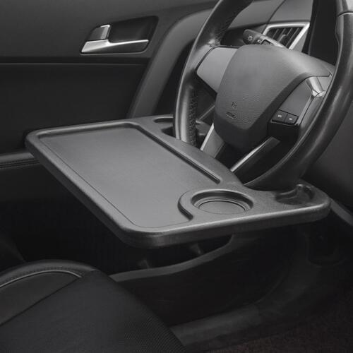 LEEPEE Multifunctional Steering Wheel Eat Work Drink Food Coffee Tray Car Laptop Computer Desk Mount Stand Interior Accessories