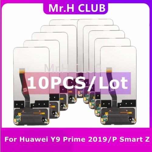 10Pcs Original LCD For Huawei P Smart Z LCD STK-LX1 6.59'' LCD Display Touch Screen Digitizer For huawei Y9 Prime 2019 LCD