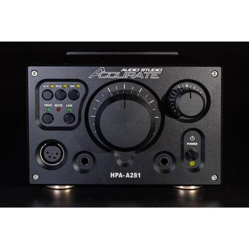 Accurate Audio HPA-A281 fully balanced headphone amplifier, independent pre-amplifier,Lakers HPA V281 direct engraving amplifier