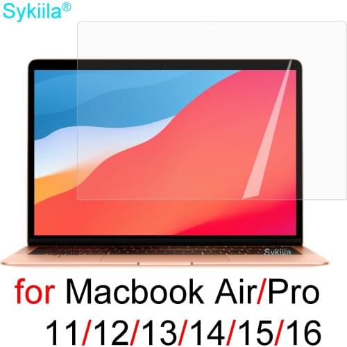 Screen Protector for MacBook Air 13 M1 Pro 13 15 16 Touch Bar 12 11 Cover Skin HD Matte Film Glass Soft Guard A2141 A2337 A2338