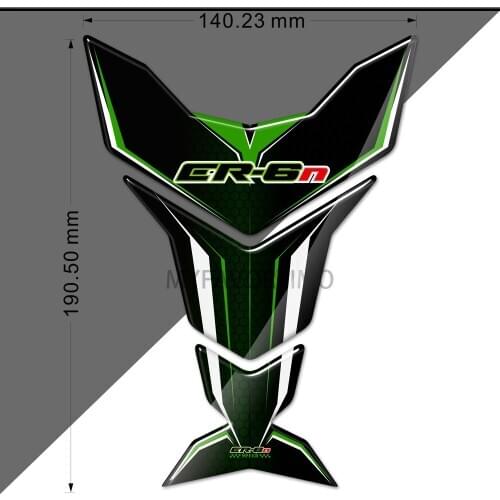 Tank Pad Protector For Kawasaki ER6N ER-6N Emblem Badge Logo Knee Motorcycle Fairing Stickers Decal TankPad