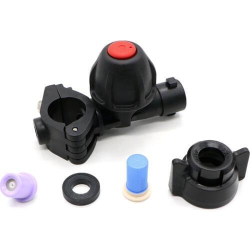 20MM Clamp 80Degree Ceramic Hollow Cone Nozzle Boom Sprayer Nozzle High-pressure Drone Fan Nozzle Agricultural Sprayer Nozzle