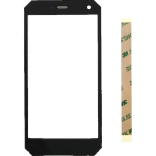 5.0inch Black For myPhone Hammer Energy Cell Phone Front Outer Glass Lens Repair Touch Screen Outer Glass