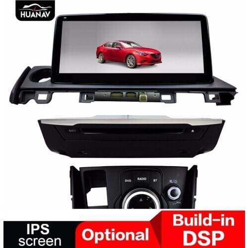 DSP Android 9.0 Car DVD Player GPS navigation For Mazda 6 2017 2018 Car auto radio stereo multimedia player head unit Video DIN