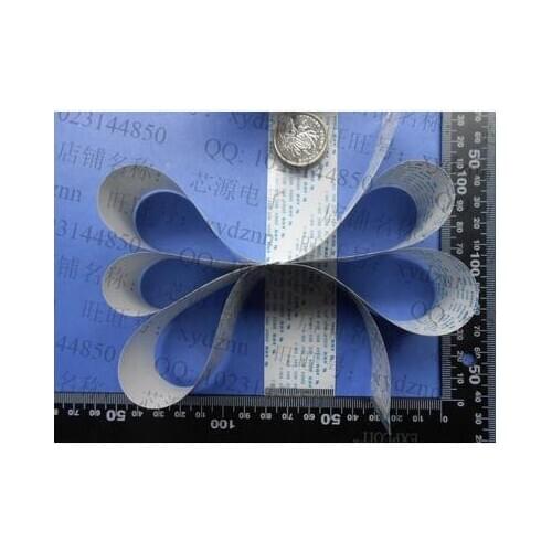 Free shipping flat cable the loop 1.0mm-30p-1000mm-A FPC LCD LVDS 1.0mm 30pin 1000mm lenght homonymous ffc line 5pcs/lot