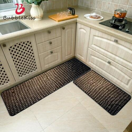Bubble Kiss Long Bedside Carpet Animal Skin Pattern Home Living Room Decor Carpet Foldable Modern Kitchen Non-Slip Floot Mat