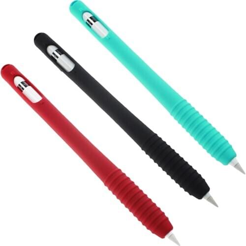Fashion One-piece Soft Silicone Protective Cover Case for Apple Pencil iPencil iPad Pro 12.9 10.5 9.7 inch Gadgets Accessories