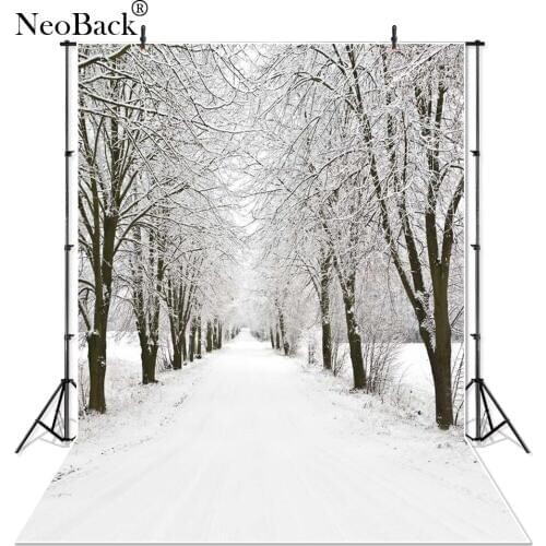 NeoBack 5x7ft Vinyl Newborn Baby Christmas Party Photographic Background Children Kids Holiday Scene Studio Photo Backdrop P1121