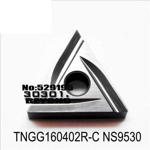 Original TNGG TNGG160404 TNGG160402R-C TNGG160404R-C TNGG160408R-C NS9530 carbide inserts Lathe Cutter Tools CNC torno