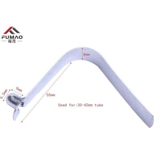 Manufacturer customized Paddle Tent Pole Push V Shape Button Spring Snap Clip Locking#3