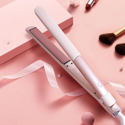 Youpin PRITECH Straight Hair Curling Iron Dual-use Bangs Pull Hair Straightener Does Not Hurt Hair Curling Ironing Board